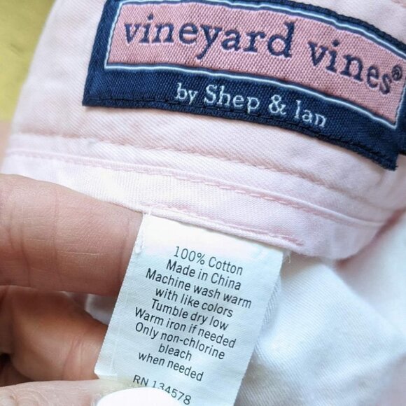 Vineyard Vines Pink Cotton Club Shorts 34 - Picture 7 of 7
